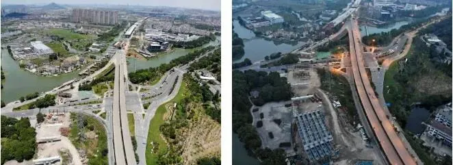 【钢结构·工程】上海宝冶助力绍兴S308省道智慧快速路改造工程二期第二标段全线贯通(图2) 【钢结构·工程】上海宝冶助力绍兴S308省道智慧快速路改造工程二期第二标段全线贯通(图2)