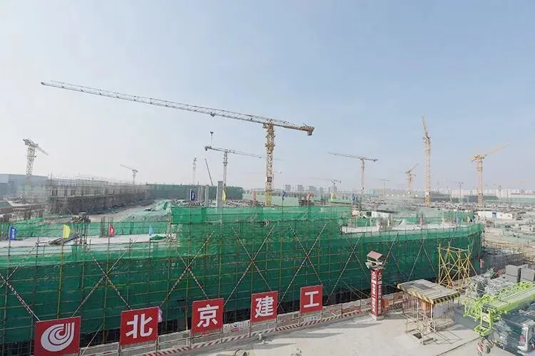 【钢结构·工程】总投资137亿元,新国展二期建设项目全面复工,顺义这个大项目最新进展披露!(图8) 图片