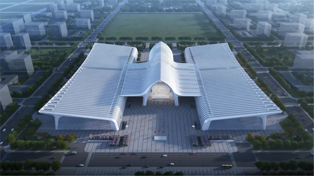羽飞长空、科创未来,廊坊临空国际会展中心项目完成竣工验收(图2) 图片