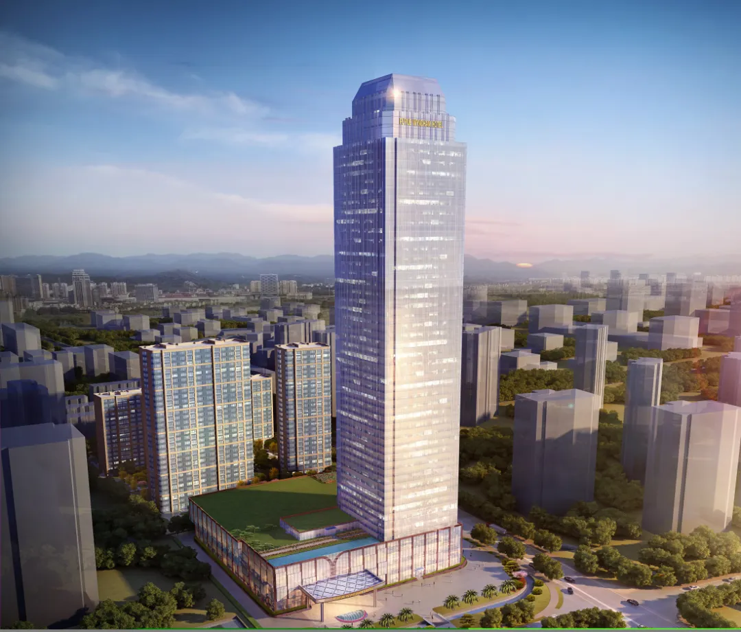 绍兴市柯桥湖畔悦园6#楼项目顺利完成首吊(图1)